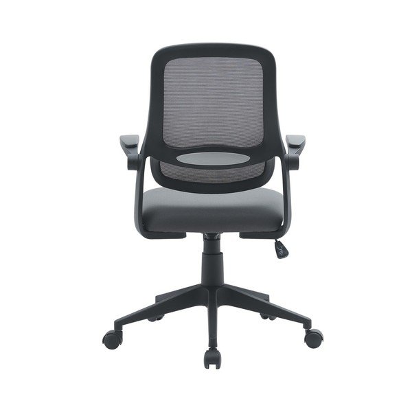 Szare tapicerowane krzesło biurowe Gilmore – Yes Everyday-image-3