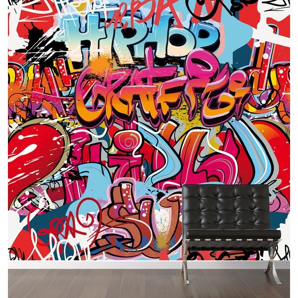 Tapeta wielkoformatowa Graphitti-image-3