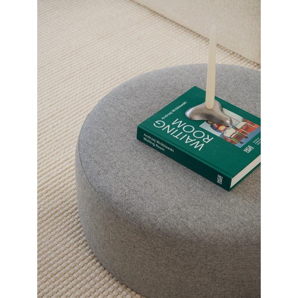 Szary wełniany puf Folk – noo.ma-image-2