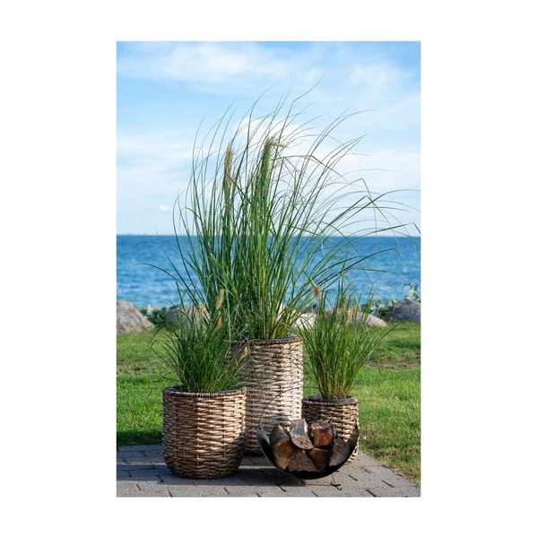 Doniczki z hiacyntu wodnego zestaw 3 szt. ø 49 cm Hanoi – House Nordic-image-1