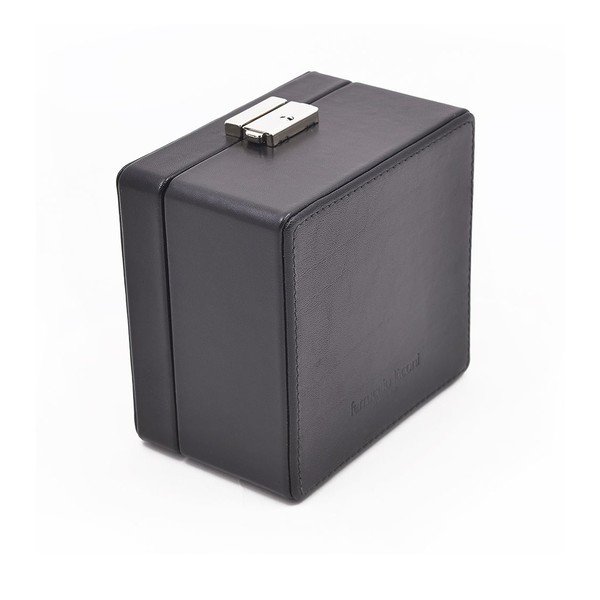 Skórzane puzdro na zegarek Ferruccio Laconi Black-image-2