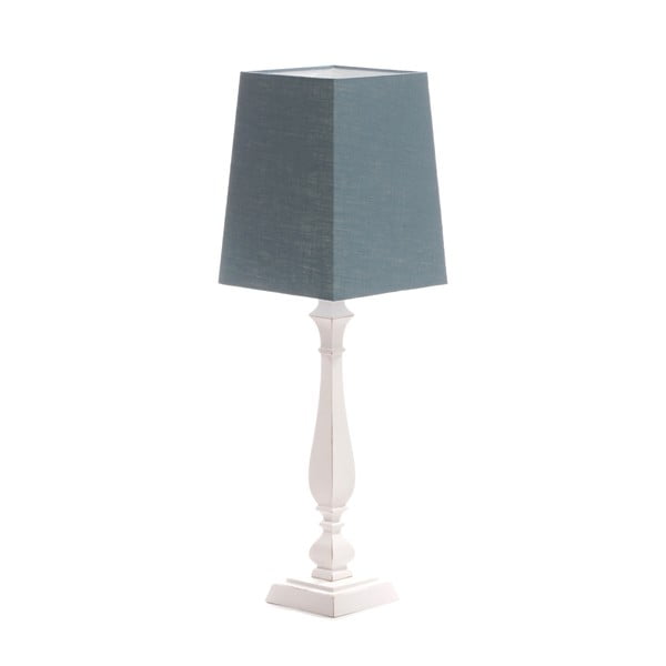 Lampa stołowa Tower Light Blue/Washed White, 66 cm