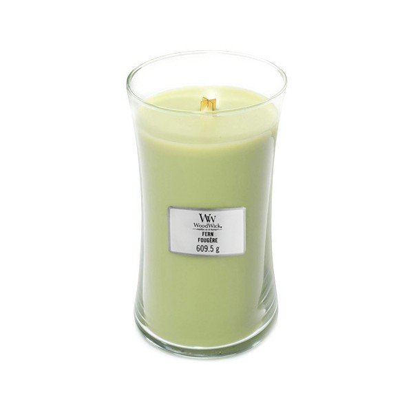 Świeczka zapachowa WoodWick Fern, 110 h
