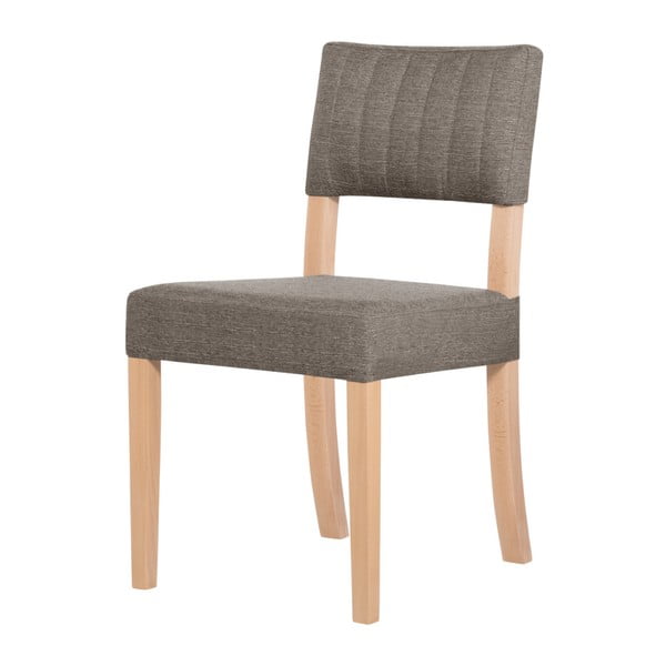 Kasztanowe krzesło z brązowymi nogami Ted Lapidus Maison Néroli