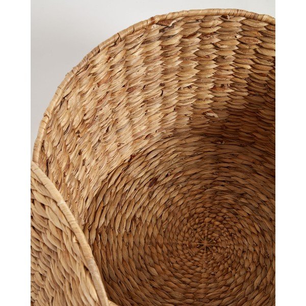 Kosz na pranie z hiacyntu wodnego w naturalnym kolorze Yessira – Kave Home-image-3