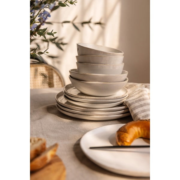 Kamionkowy zestaw talerzy 24 szt. Snow Heart – Bonami Essentials-image-2