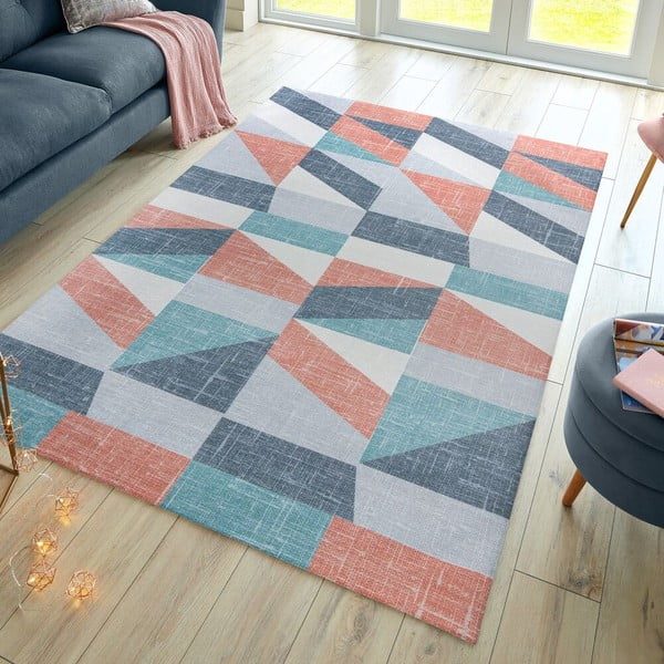 Dywan odpowiedni do prania 120x170 cm MATCH LOLA GEO – Flair Rugs-image-1