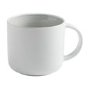 Biały kubek porcelanowy z szarym wnętrzem Maxwell & Williams Tint, 440 ml