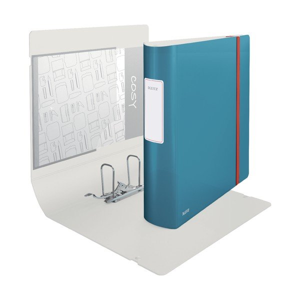 Niebieski segregator biurowy Leitz Cosy, A4-image-2