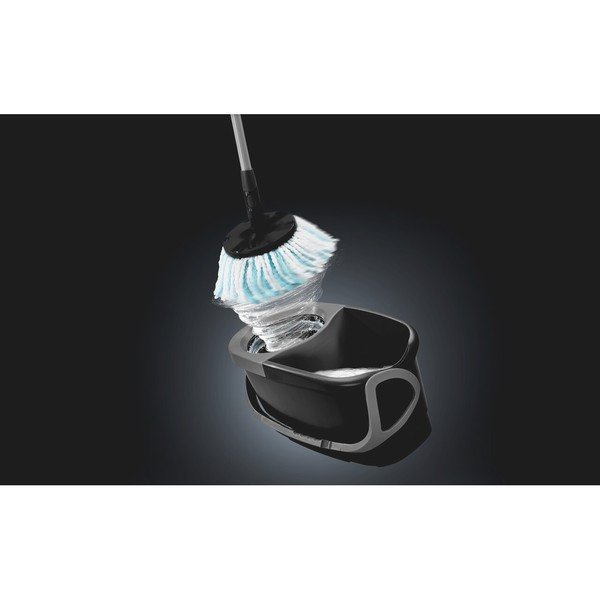 Mop rotacyjny z wiadrem Clean Twist Disc Mop Ergo Black – LEIFHEIT-image-1