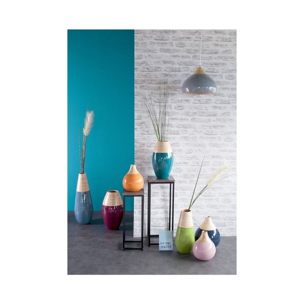 Szara lampa wisząca Present Time ETH, ⌀ 33 cm-image-4