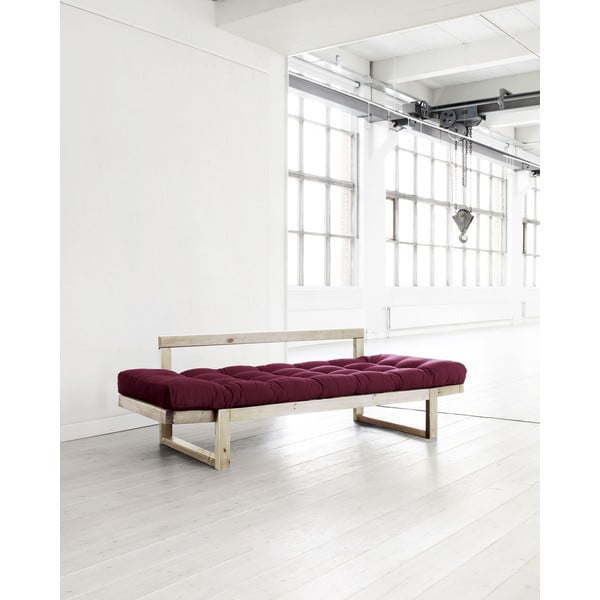 Sofa Karup Edge Natural/Bordeaux-image-4