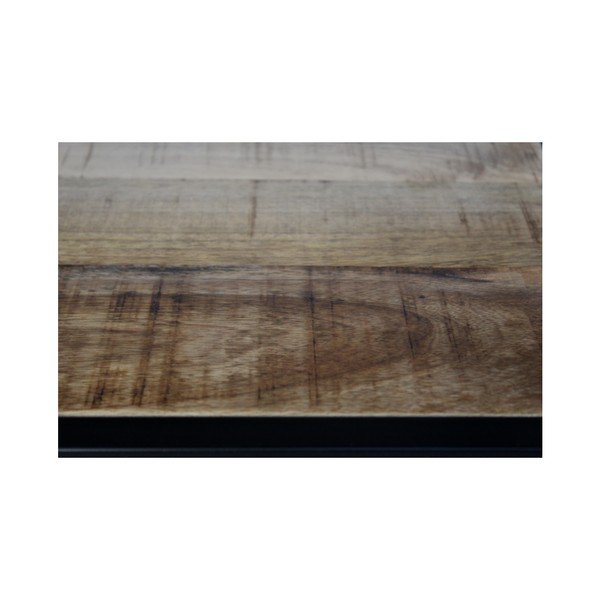Regał z drewna mangowca HSM collection Levels, wys. 80 cm-image-3