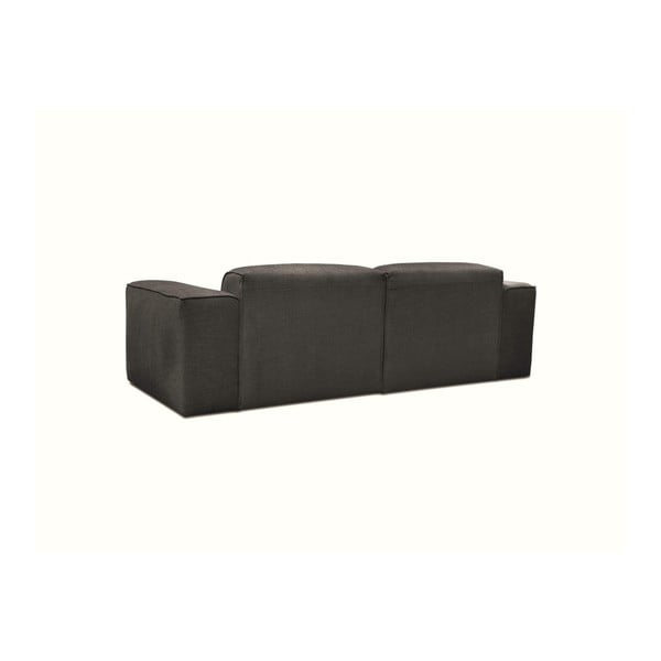 Grafitowa sofa 3-osobowa Cosmopolitan Design Phoenix-image-2