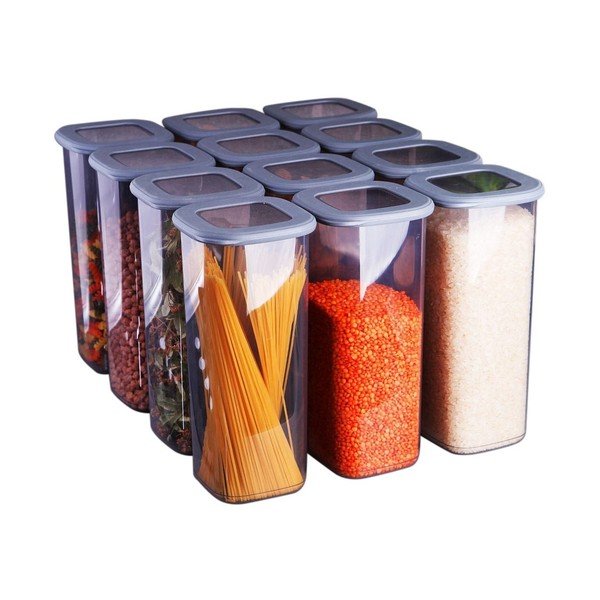 Pojemniki 12 szt. na żywność Fresco – Hermia