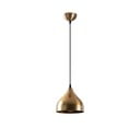 Lampa wisząca w kolorze złota z metalowym kloszem ø 18 cm Tattoo – Opviq lights