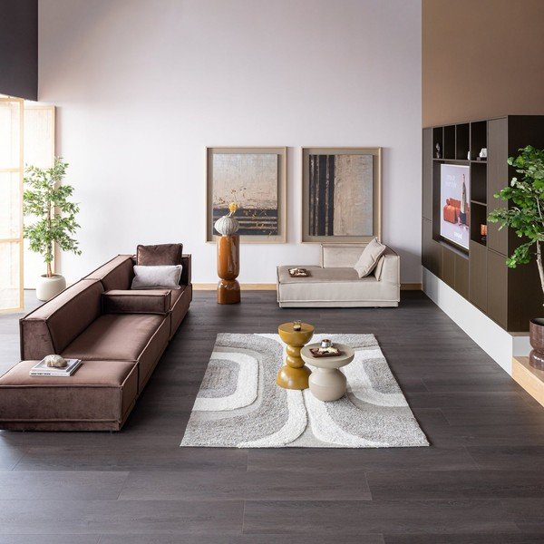 Metalowy kwietnik ø 32 cm (wysokość 95 cm) Toval – WOOOD-image-2