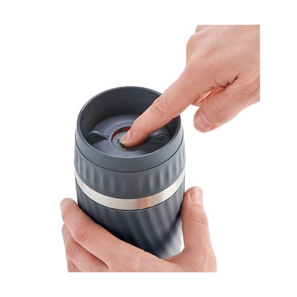 Szary kubek termiczny 0.36 l Easy Twist – Tefal-image-4