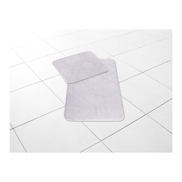 Zestaw 2 jasnofioletowych dywaników łazienkowych Jocelyn