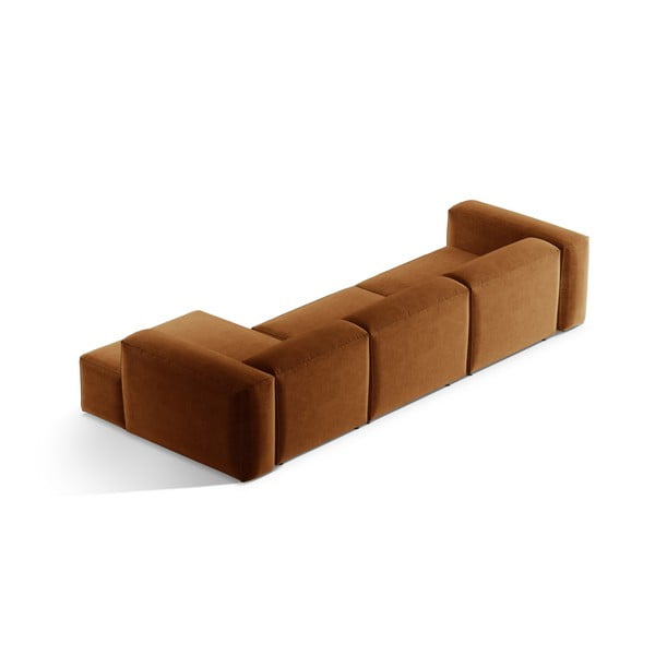 Ceglasty narożnik (prawostronny/z szezlongiem) Bergamo – Cosmopolitan Design-image-4