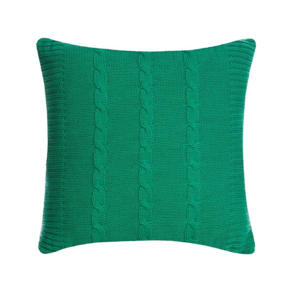 Poduszka Fancy Green, 43x43 cm, zielona