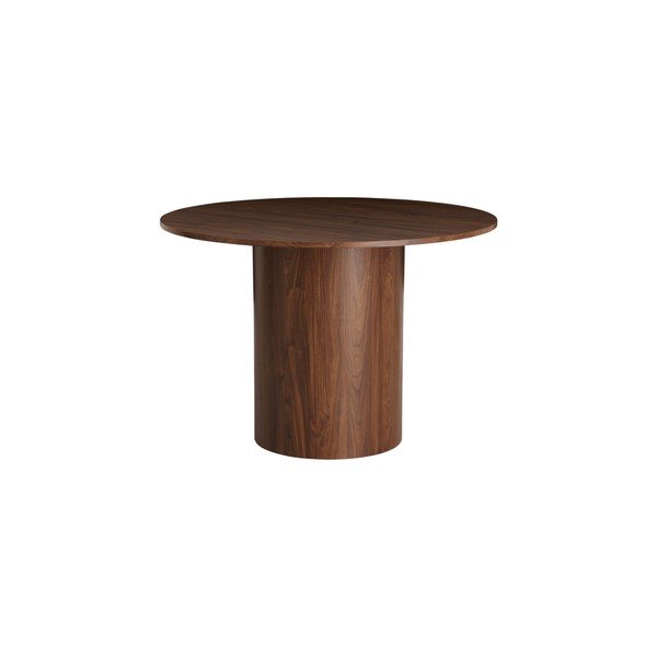 Okrągły stół w dekorze orzecha ø 110 cm Week – Ellos Home