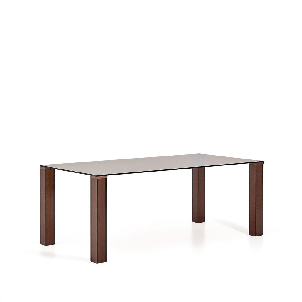 Szklany stół 100x200 cm Adularia – Kave Home