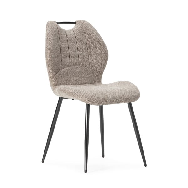 Jasnobrązowe krzesła zestaw 4 szt. Muli – Marckeric