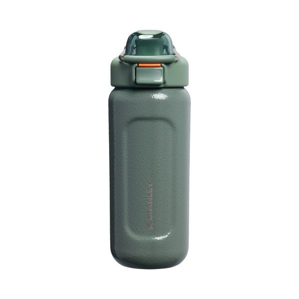 Zielona podróżna butelka ze stali nierdzewnej 470 ml Wellspring Bottle Hammertone Green – Stanley