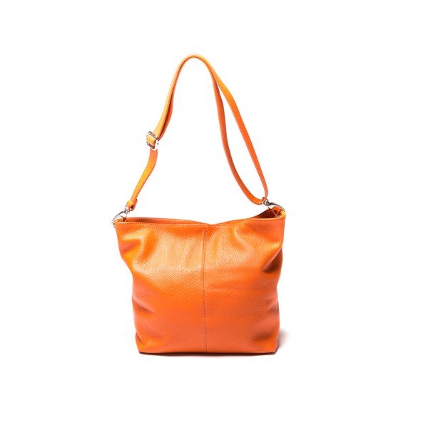 Torebka skórzana Funky Arancio-image-2