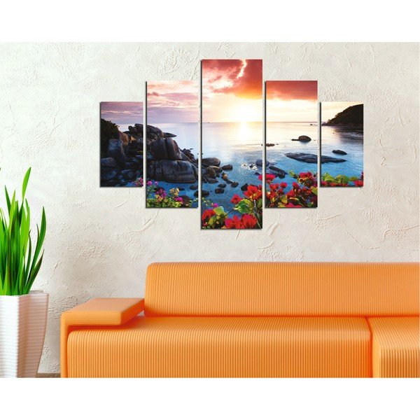 5-częściowy obraz Lake-image-1