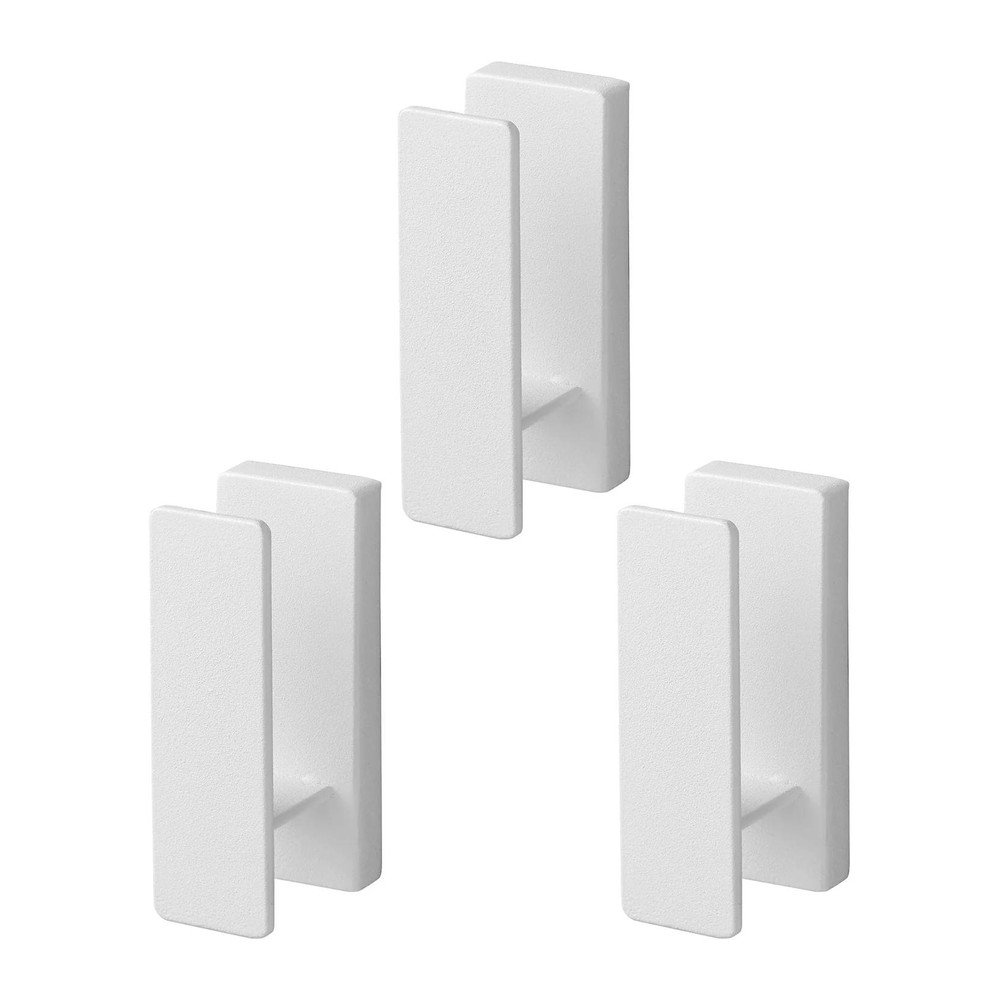 Białe ścienne metalowe haczyki zestaw 3 szt. Tower – YAMAZAKI