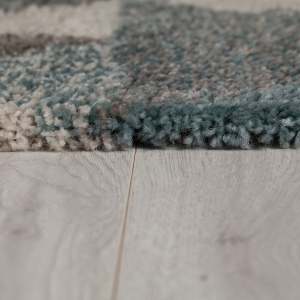 Niebiesko-szary chodnik Flair Rugs Nuru, 60x230 cm-image-4