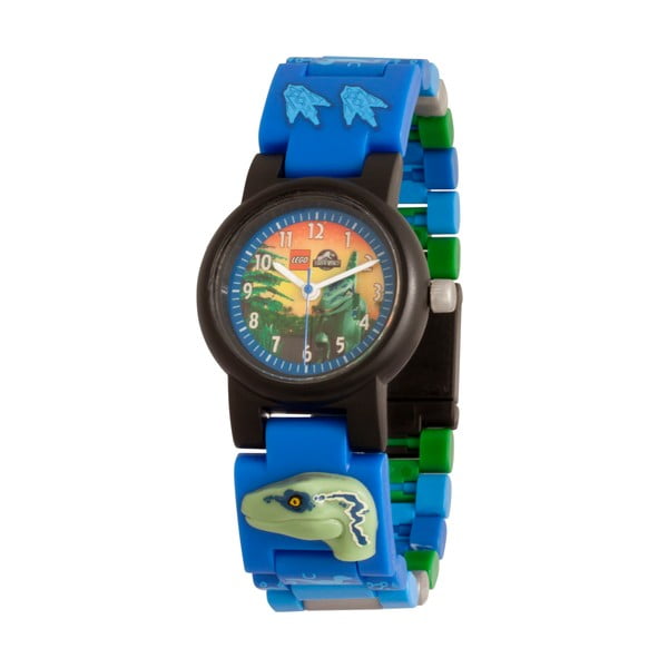Zegar dziecięcy z figurką LEGO® Jurassic-image-1