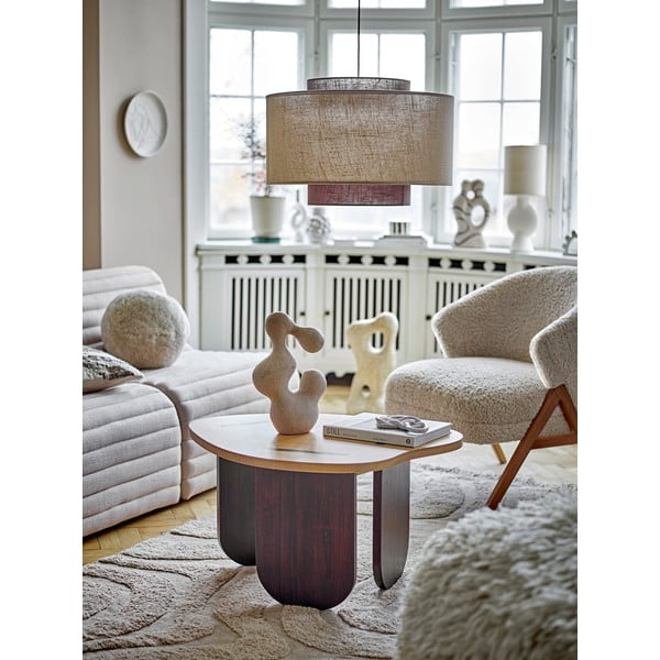 Beżowy fotel z materiału bouclé Camino – Bloomingville-image-1