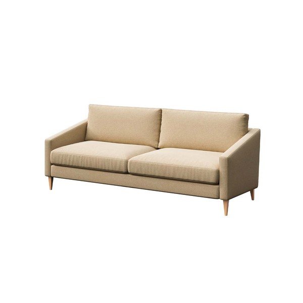 Beżowa sofa 200 cm Karoto – Ame Yens-image-2
