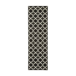 Czarno-biały chodnik Hanse Home Basic Glam, 80x200 cm