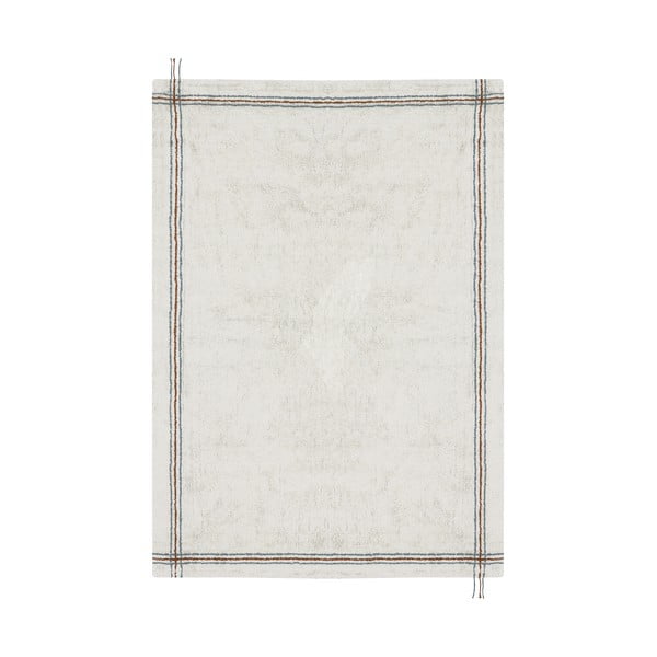 Kremowy bawełniany dywan tkany ręcznie odpowiedni do prania 170x240 cm Cuisine Natural – Lorena Canals