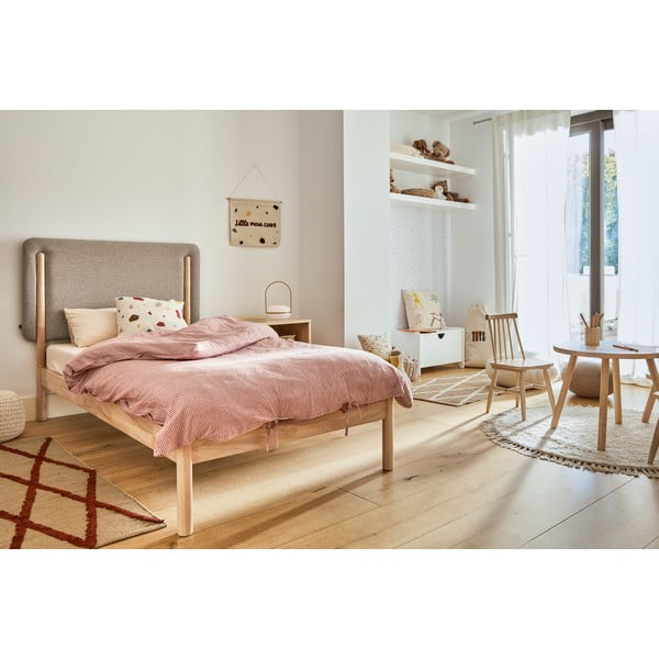 Stół dziecięcy z drewna kauczukowego Kave Home Dilcia, ø 55 cm-image-3