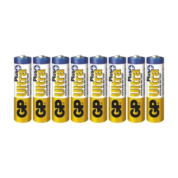 Zestaw 8 baterii alkalicznych EMOS GP Ultra Plus AA-image-1