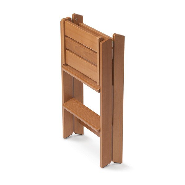 Składane schodki z drewna bukowego Arredamenti Italia Osimo-image-1