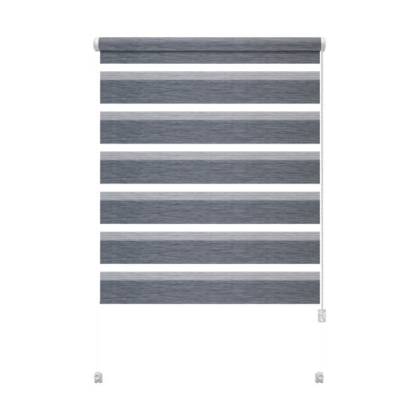 Szara roleta dzień i noc 80x150 cm Zebra Natur – Gardinia