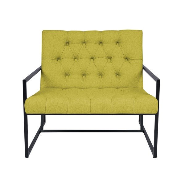 Żółty fotel Mazzini Sofas Aster-image-4