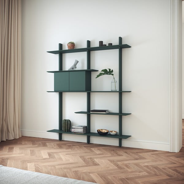 Zielony element regału modułowego 68,5x68,5 cm Bridge – Tenzo-image-1