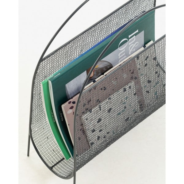 Metalowy gazetnik Aviva – Kave Home-image-3