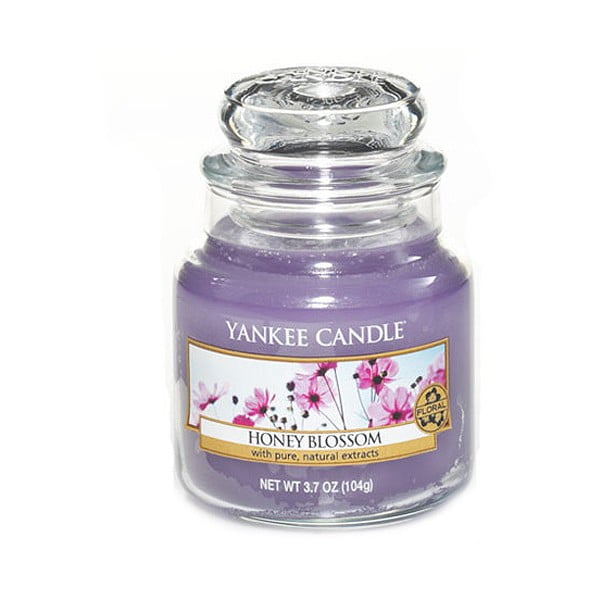 Świeca zapachowa Yankee Candle Kwiat Miodu, czas palenia 25–40 godzin