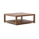 Stolik z litego drewna tekowego 90x90 cm Sashi – Kave Home