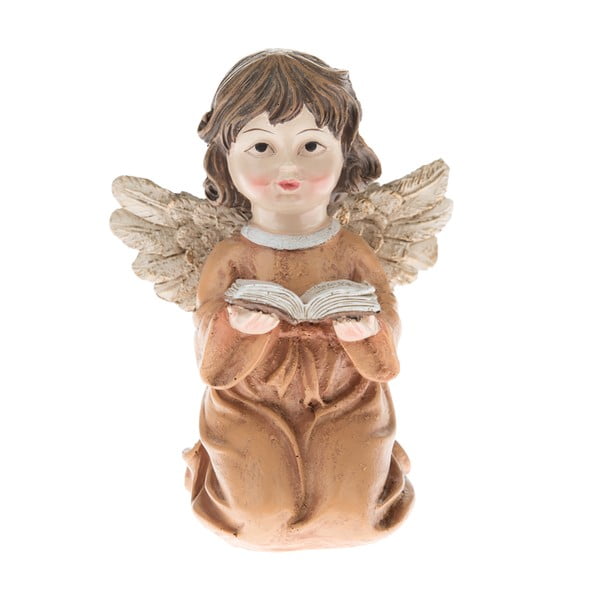 Figurka anioła z książką Dakls, wys. 10,5 cm
