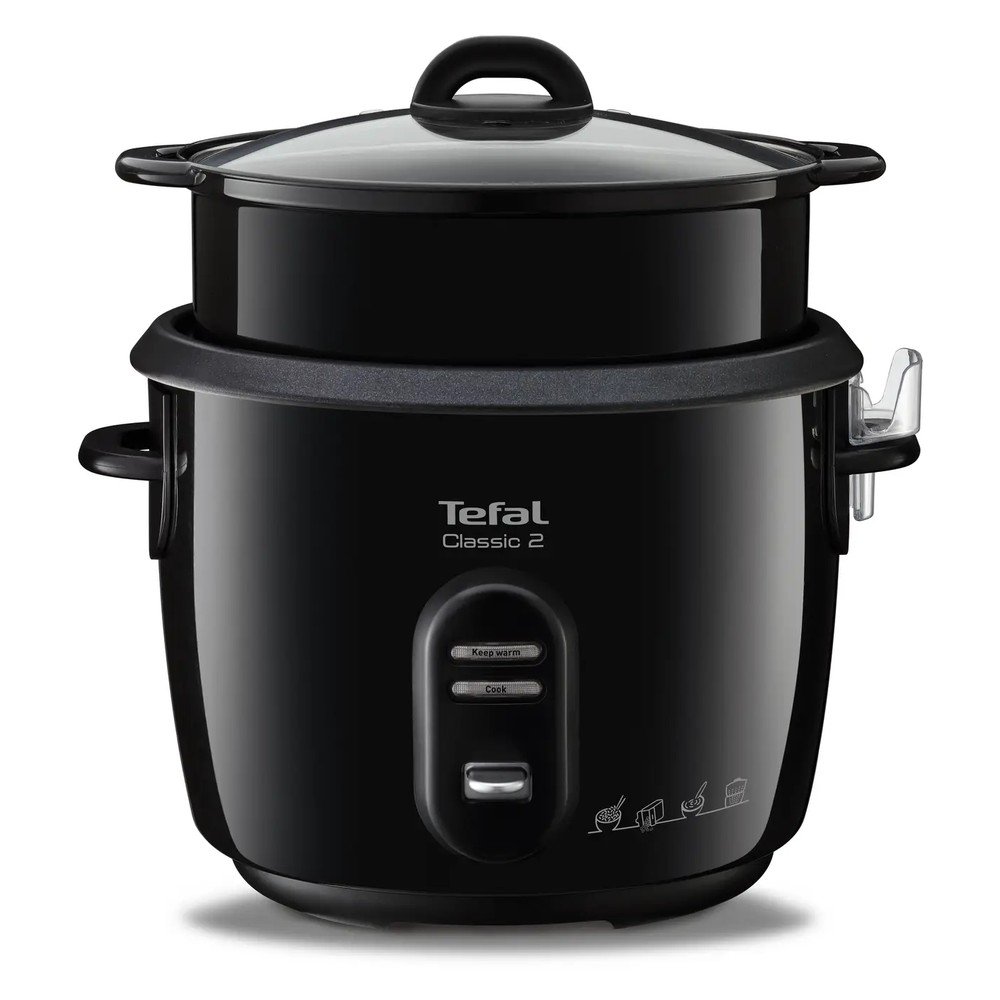 Czarne urządzenie do gotowania ryżu RK103811 – Tefal