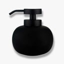 Czarny ceramiczny dozownik do mydła 200 ml Lotus – Mette Ditmer Denmark